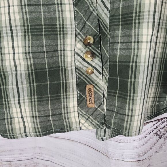 CE Schmidt Workwear Plaid Button Up shirt - XL - Picture 2 of 4